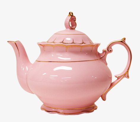 Teapot Aesthetic, Teapot Clipart, Kristina Webb, Pink Teapot, Moodboard Pngs, Aesthetic Objects, Png Aesthetic, Object Drawing, Pink Tea