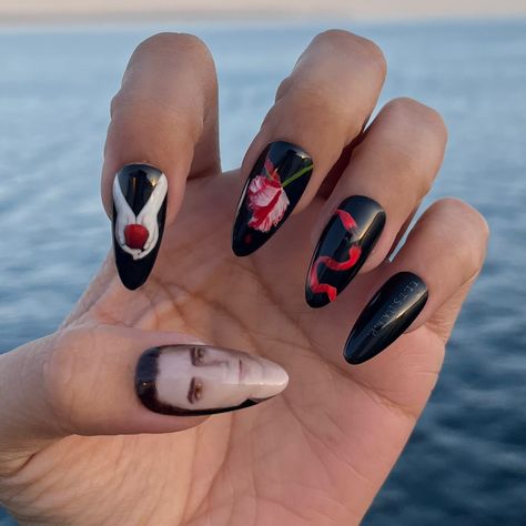 Twilight Nails, Creepy Cute, Twilight Saga, Cute Nails, Nail Inspo, Nail Art, Nails, Art, Nail Arts