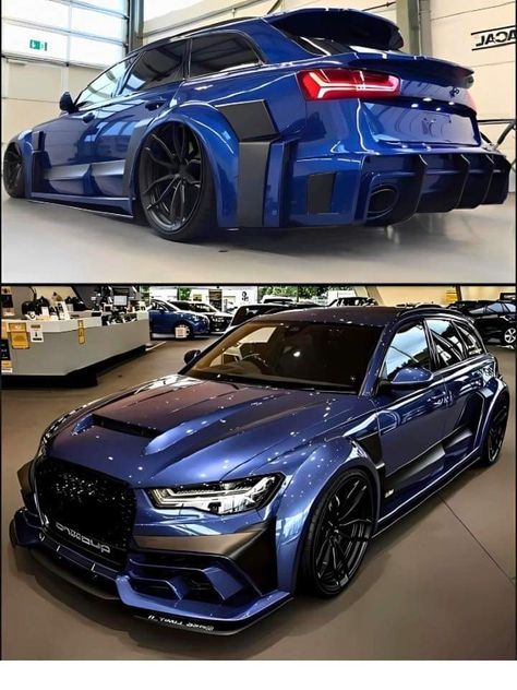 Audi Rs6 Wagon, Audi Wagon, 6x6 Truck, Car Paint Jobs, Sports Wagon, Audi Rs6, Concept Car Design, Cool Sports Cars, Audi Sport