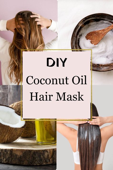 Coconut Oil Hair Mask - Vegan Focus Hair Oil Mask Diy, Honey And Coconut Oil Hair Mask, Coconut Oil Mask For Hair, Coconut Hair Mask Diy, Diy Hair Mask Without Egg, Rosemary Coconut Oil Hair Mask, Coconut Oil Hair Mask For Dry Scalp, What Does Coconut Oil Do For Hair, Hydrating Hair Mask Diy Natural