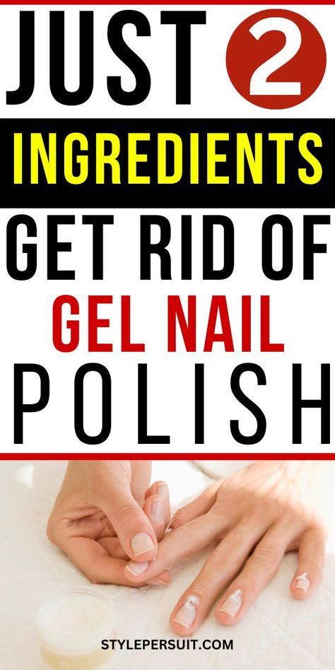 How to Remove Gel Nail Polish: 5 Methods That Work Fast Homemade Hair Shampoo, Take Off Gel Nails, Diy Nail Polish Remover, Remove Shellac Polish, Remove Gel Nail Polish, Gel Polish Removal, Gell Nails, Nail Ridges, Nail Remedies