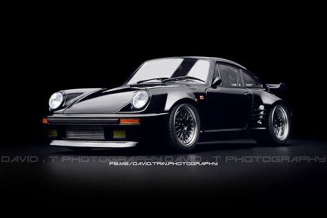 Porsche Classic Wallpaper, Porsche Black Wallpaper, All Black Porsche, Porsche Gt3 Black, Porsche 911turbo Black, Sports Car Brands, Black Porsche, Porsche Carrera Gt, Porsche 930