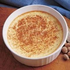 Baked Custard Recipe, Egg Custard Recipes, Custard Pie Recipe, Baked Custard, Cheesy Grits, Homemade Custard, Custard Pudding, Custard Desserts, Custard Recipes