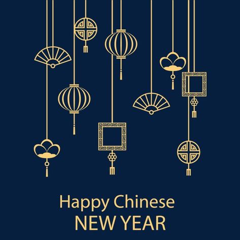 Chinese Card Design, Chinese New Year Greeting Card, Lantern Chinese, Chinese New Year Poster, Japanese Holidays, Chinese New Year Card, New Year Greeting Card, Luxury Packaging Design, Card Png