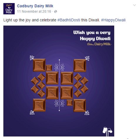 14 Best Creative Social Media Posts Shared on Diwali 2015 - echoVME Digital Diwali Creative Ads, Diwali Creatives, Creative Ads Social Media, Diwali Creative, Diwali Animation, Best Diwali Wishes, Ads Social Media, Diwali Food, Diwali Greetings