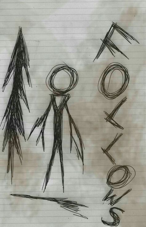 Slender Man Pages, Creepypasta Aesthetic, Creepy Sketches, Creepy Text, Creepypasta Slenderman, Creepy Games, Scary Drawings, Creepy Drawings, Slender Man