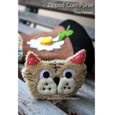 got to try this Coin Purse Sewing, Macaron Coin Purse, Coin Purse Pattern, Purse Sewing, Coin Purse Tutorial, Cat Coin Purse, Arts And Crafts For Adults, Purse Sewing Patterns, Tote Bag Tutorial