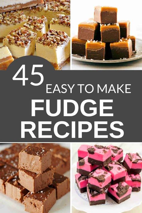 Old Fashion Fudge Recipes, Baked Fudge Recipe, No Bake Fudge, 2 Ingredient Fudge, Best Fudge Recipe, Rocky Road Fudge, Holiday Fudge, Easy Fudge, Candy Kitchen