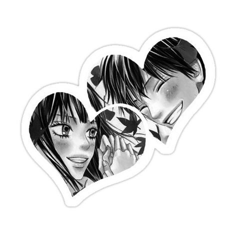 Decorate laptops, Hydro Flasks, cars and more with removable kiss-cut, vinyl decal stickers. Glossy, matte, and transparent options in various sizes. Super durable and water-resistant. kimi ni todoke romantic love Kimi Ni Todoke Stickers Printable, Kimi Ni Todoke Sticker, Gymnastics Funny, Mobile Stickers, Anime Cake, Pink Nature, Cover Wallpaper, Love My Man, Manga Books