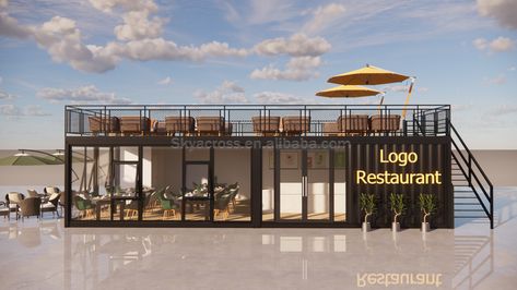 Coffee Shop Shipping Container, Shipping Container Bars, Container Cafe Design Coffee Shop, Shipping Container Bar Design, Shipping Container Restaurant Design, Container Cafe Interior, Container Restaurant Ideas, Container Restaurant Design, Container Shop Design