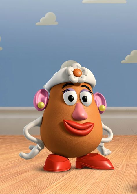 Mrs Potato Head, Mr Potato, Mr Potato Head, Potato Head, Cartoon Character, Toy Story, Potato