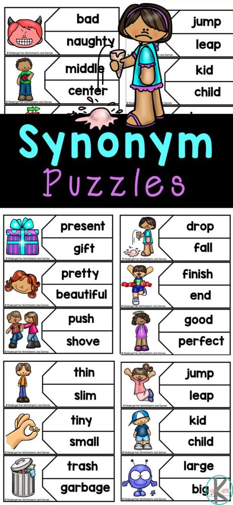 Synonyms For Kindergarten, Synonyms Activities First Grade, Synonyms First Grade, Antonym And Synonym Activities, Synonyms Kindergarten, Synonym And Antonym Activities, Synonyms And Antonyms Activities, Synonyms Activities, Teaching Synonyms