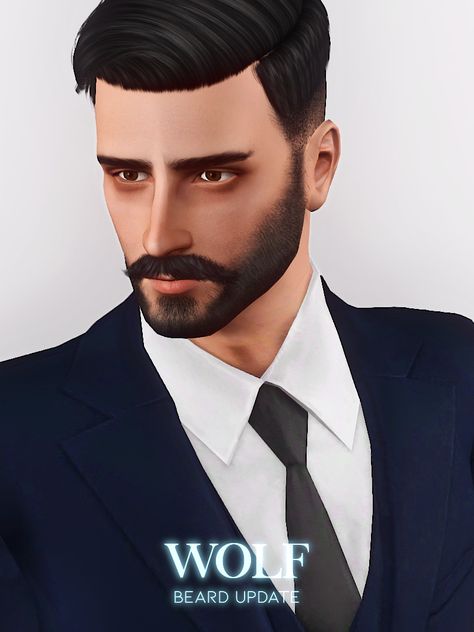 Sims 4 Beard, Sims 3 Cc, Sims 3 Cc Finds, Play Sims 4, Sims 4 Anime, Play Sims, Sims Games, Thicker Hair, Sims 4 Cas