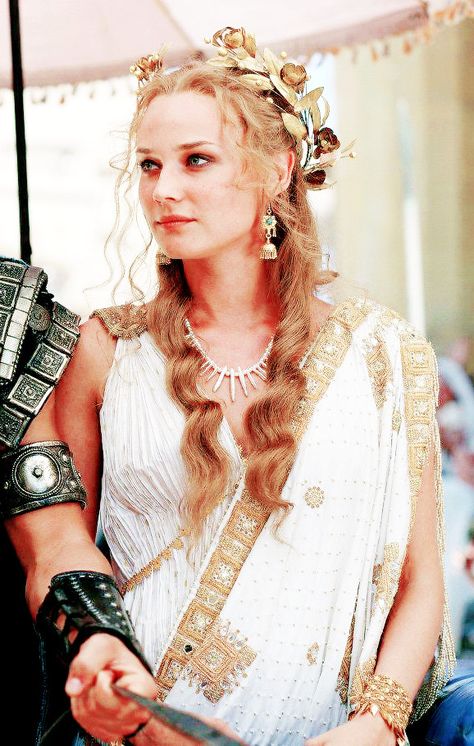 Helena Of Troy, Helen Of Sparta, Troy 2004, Celebrity Film, Helen Of Troy, Xena Warrior Princess, Lady In Waiting, Athena Goddess, Roman Fashion