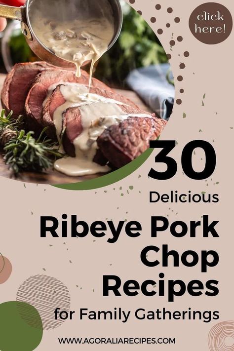 The ribeye pork chop steak can be roasted, baked, or grilled in our recipes here. Some also use a slow cooker or even an air fryer. This shows how easy and simple the ribeye pork chop recipes are made. Some say ribeye pork chops are expensive, but overall, you would want to experience this dish on every occasion at home. Discover the delicious Ribeye Pork Chop Recipes For Every Celebration. Grilled Pork Ribeye Chops, Boneless Ribeye Chops Recipes, Pork Rib Eye Steak Recipes, Pork Ribeye Recipes, Ribeye Chops Recipe, Ribeye Pork Chops Recipes Boneless, Ribeye Chops Recipe Boneless, Ribeye Pork Chops Recipes, Pork Ribeye Chops Recipes