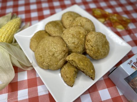 Brown Butter Corn Cookies — GLASS OF WEINSTEIN Corn Cookies, Butter Corn, Buttered Corn, Corn Kernel, Fresh Corn, Cookie Scoop, Baking Flour, Baking Sheets, Brown Butter