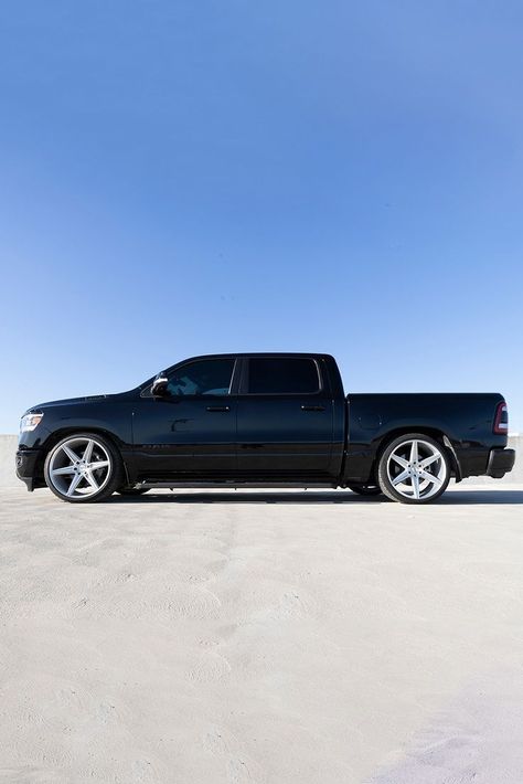 Belltech 2019+ RAM 1500 (6-lug) lowers the front of your vehicle 3 to 4 inches and the rear 4 to 5 inches.  The front suspension includes Belltech lowering coil overs using high-quality components built to last Ram 1500 Lowered, 2019 Ram 1500, Sport Truck, Ram 1500, Height Adjustable, Muscle Cars, Ram, Trucks, Cars