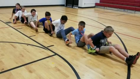 Pe Games Elementary, Pep Rally Games, Rally Games, Rally Idea, Gym Games For Kids, Elementary Physical Education, Elementary Pe, Physical Education Lessons, Pe Activities