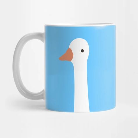 Minimalist Pottery Painting, Goose Pottery, Keramik Design, Creative Stuff, Cool Mugs, Pottery Painting, Paint Designs, Mug Designs, Painting Ideas