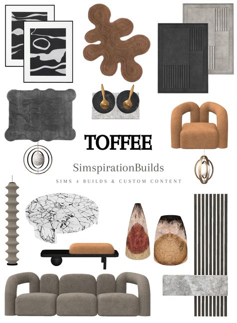 Toffee | Patreon Living Room Sims 4, Sims 4 Cc Furniture Living Rooms, San Myshuno, Sims 4 Patreon, Sims 4 Tsr, Mod Furniture, Play Sims 4, The Sims 4 Pc, Sims 4 Bedroom