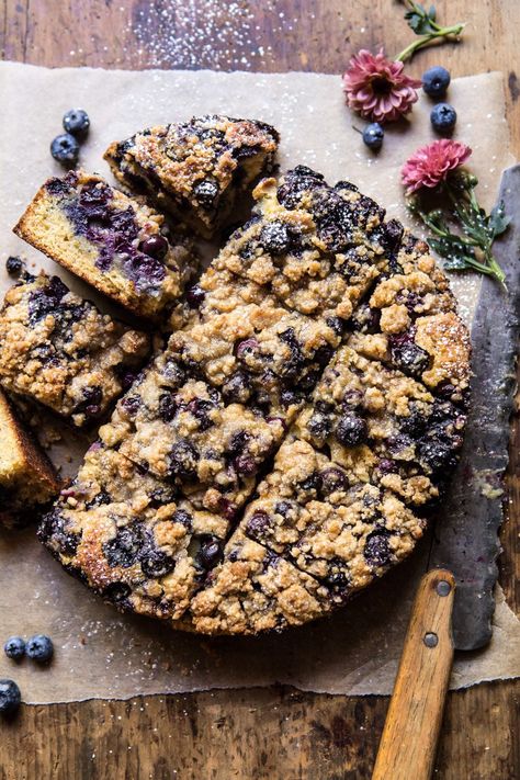 Bursting Blueberry Cardamom Buckle | halfbakedharvest.com #blueberry #cake #summerrecipes #easyrecipes #dessert Blueberry Cardamom, Buckle Recipe, Blueberry Buckle, Half Baked Harvest Recipes, Blueberry Desserts, Harvest Recipes, Blueberry Recipes, Half Baked Harvest, Crumb Cake