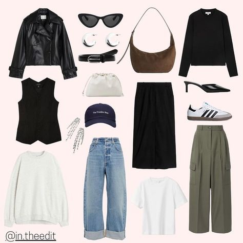 Transitional Outfits, Outfit Minimal, Spring City, Neutral Style, Everyday Outfit, City Break, What To Pack, Packing Tips, Black Jacket