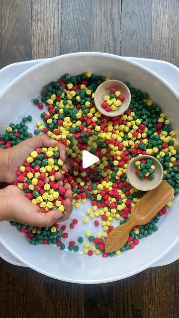 Gina Gendron, M.Ed on Instagram: "The colors, the sounds, the feel of these…all spectacular! 

Add in your favorite scoops, bowls and/or trinkets and you’re ready to explore! 

You get to decide what is safe and manageable in your home. Always monitor young children for safety. 
.
.
.
Sensory play | fall fun | sensory bin | teacher | parent | toddler mom | activity mom | screen free activity" Mom Activities, Screen Free Activities, Toddler Mom, Sensory Bin, Screen Free, Sensory Bins, Sensory Play, Fall Fun, Tray