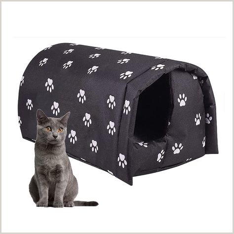 Cat House for Outdoor Cats in Winter, Outdoor Cat Houses for Feral Cats Weatherproof, Cat House Thickened Weatherproof Foldab Cats In Winter, Cat Shelters For Winter, Outside Cat House, Heated Cat House, Outdoor Cat Shelter, Feral Cat Shelter, Feral Cat House, Small Dog House, Cabin Winter