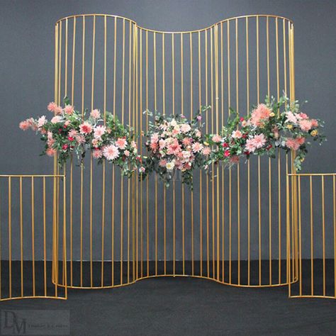 Arch Home, Metal Flower Stand, Outdoor Wedding Backdrops, Party Display, Wedding Stage Decor, Minimalist Wedding Decor, Wedding Stage Design, Wedding Backdrop Design, Event Props