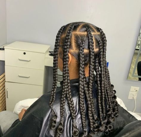 Coil Le Ray Braids, Braid Plaits, Plaits Hairstyles Black, Simple Braids, Short Box Braids Hairstyles, Short Box Braids, Beautiful Black Hair, Big Box Braids Hairstyles, Plaits Hairstyles