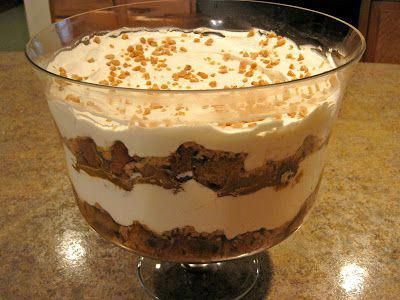 Time For Supper!: Pumpkin Bread Trifle #falltriffledesserts Pumpkin Bread Trifle, Pumpkin Trifle, Pumpkin Truffles, Pumpkin Bread Easy, Dessert Parfait, Pumpkin Eater, Trifle Desserts, Sweet Treats Desserts, Spice Cake Mix