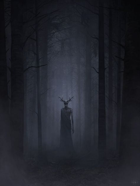 Forest Cryptid, Grima Wormtongue, Glowing Eyes, Why Don't We, Forest Spirit, Occult Art, Forest Creatures, Scary Art, The Harvest