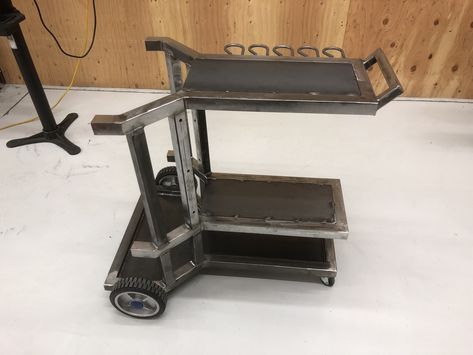 Metal Work Bench, Welding Table Diy, Shielded Metal Arc Welding, Welding Training, Welding Shop, Welding Jobs, Welding Cart, Welding And Fabrication, Diy Welding