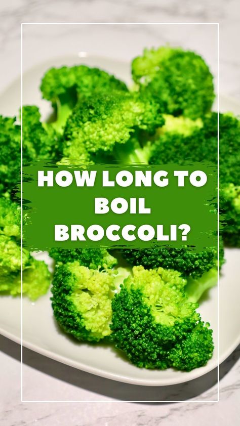 how long to boil broccoli Cooking Broccoli, Cook Broccoli, How To Cook Broccoli, Keep Up, Cooking Tips, Broccoli, Nutrition, Texture