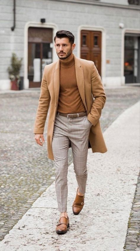 Church Outfit Men, Men Church Outfit, Classy Outfits Men, Mens Outfit Inspiration, Winter Outfits Men, Camel Coat, Zara Man, Couples Costumes, Mens Casual Outfits