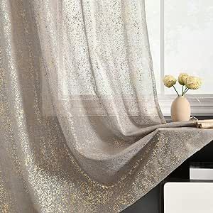 Sheer Curtain With Lights, Gray Sheer Curtains, Short Window Curtains, Door Privacy, High Curtains, Glitter Curtains, Living Room Cleaning, Sheer Window Curtains, Unique Curtains