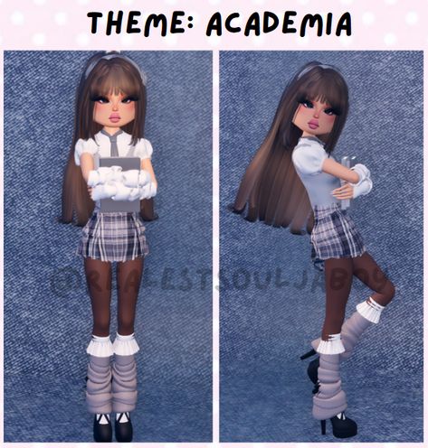 Academia Dress To Impress No Vip, Dti Outfit Me In 10 Years, Dti Roblox Avatar Theme, Dti Theme Roblox Avatar, Dti Theme Academia, Academia Dti Outfit, Dress To Impress Theme Academia, Cute Dress To Impress Outfits No Vip, Academia Dress To Impress Outfit