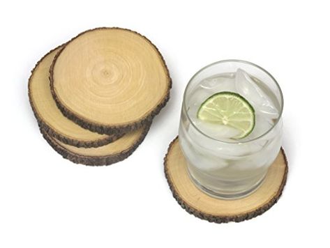 Lipper International 1034 Acacia Tree Bark Coasters, Set of 4 Lipper International Acacia Tree, Unique Coasters, Wood Tree, Elegant Sets, Great Housewarming Gifts, Great Conversation Starters, Tree Bark, Wood Coasters, Entertaining Guests