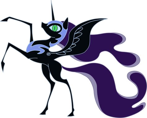 MLP Villians Nightmare Moon, Mlp Fan Art, Princess Luna, My Little Pony Drawing, Mlp Pony, Pony Drawing, Mlp My Little Pony, Friendship Is Magic