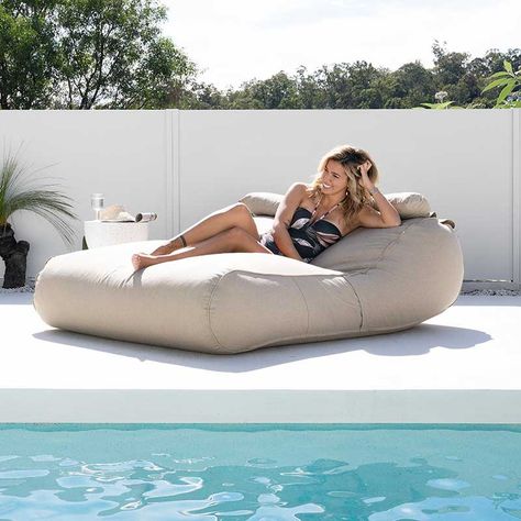 Premium Sunproof Cojelo Suave Lounger Beanbags | Mooi Living Outdoor Beanbag, Bean Bag Lounge, Modern Bean Bags, Outdoor Bean Bag Chair, Bean Bag Bed, Bean Bag Lounger, Outdoor Bean Bag, Bean Bag Covers, Sun Lounge