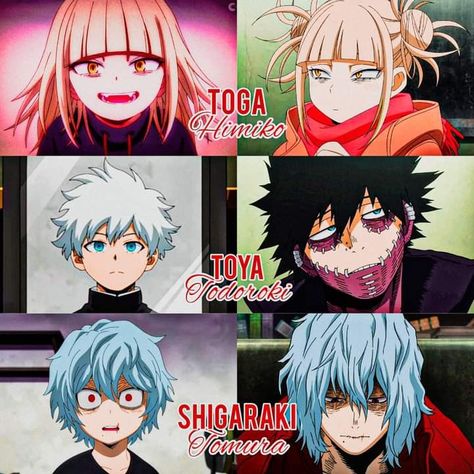 Mha Characters Villians, Hero X Villain Fanart, Boku No Hero Academia Villain, Mha Villains As Heroes, My Hero Academia Villians, My Villian Academia, Boku No Hero Academia Characters, My Hero Academia Villains, League Of Villains Bnha