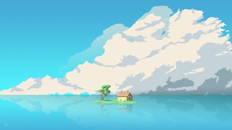 #Artistic Pixel Art #8-Bit #1080P #wallpaper #hdwallpaper #desktop Pixel Village, Notion Gif, Wallpaper Gamer, Artstyle Ideas, Big Boots, Wallpapers Pc, Pixel Art Landscape, 2k Wallpaper, 2560x1440 Wallpaper