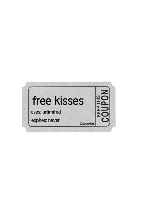 Diy Gift For Bff, Free Kisses, Coupons For Boyfriend, Sugar Love, Twitter Backgrounds, Aesthetic Words, Couples Poses For Pictures, Phone Themes, Daily Quotes