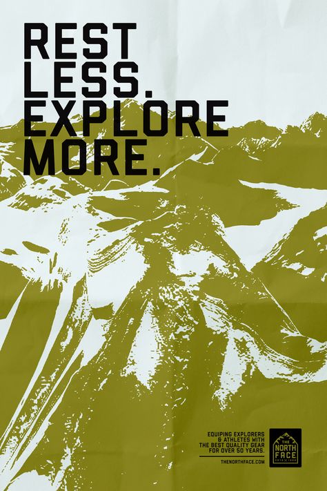 The North Face Rebrand on Behance Outdoor Magazine, Adventure Branding, Mountain Aesthetic, North Face Brand, Outdoor Aesthetic, Personal Project, Layout Inspiration, Face Design, Outdoor Design