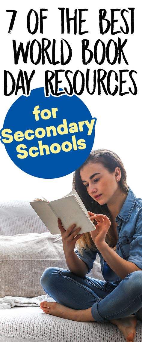 7 of the Best World Book Day Resources for Secondary Schools World Book Day For Teens, Book Day Activities, Book Day Ideas, World Book Day Activities, David Walliams Books, Ks3 English, World Book Day Ideas, Library Games, World Book Day Costumes