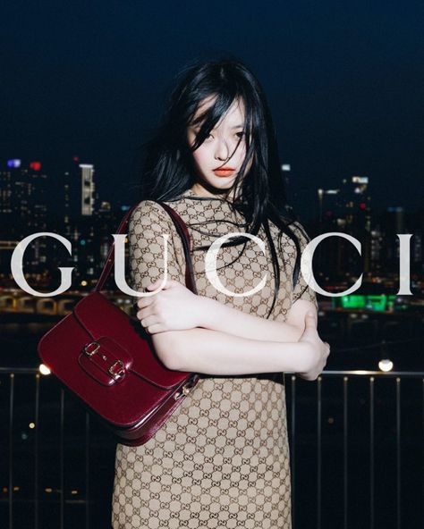 [ว Gucci Ad, New Jeans Style, Classic Accessories, Pastel Fashion, Gucci Horsebit, Exclusive Shoes, Sporty And Rich, Monogram Prints, Denim Shoes