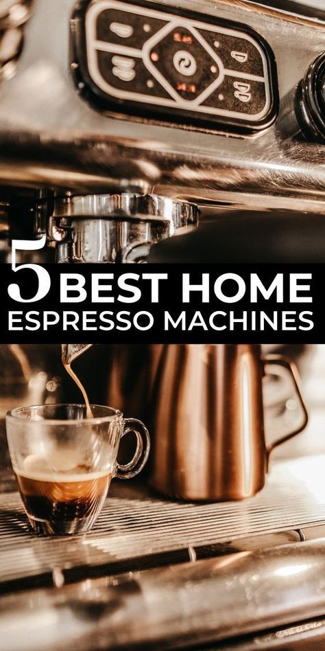 Best Espresso Machine Home, Small Espresso Machine, Espresso Machine Recipes, Espresso Machine Kitchen, Best Home Espresso Machine, Espresso Machine Design, Italian Espresso Machine, Commercial Espresso Machine, Coffee Brewing Methods