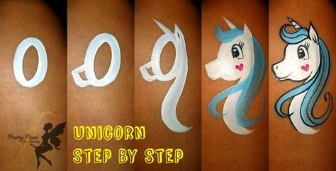 Step By Step Unicorn Face Painting, Step By Step Face Painting Tutorials, Unicorn Face Paint Step By Step, Face Paint Tutorial Step By Step, Face Painting How To Step By Step, Unicorn Face Paint Easy Step By Step, Unicorn Face Paint Easy For Kids, Face Painting Step By Step Easy, Step By Step Face Painting Easy