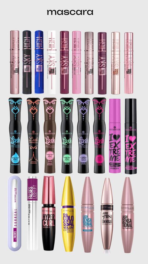 Mascara Recommendations, Berry Lips Makeup, Essence Makeup, Learn Makeup, Simple Makeup Tips, Makeup Help, Eye Makeup Pictures, Mascara Makeup, Smink Inspiration