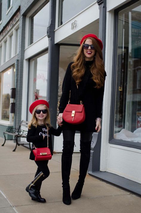 Mom Daughter Photography, Mother Baby Photography, Mother Daughter Photoshoot, Mom Daughter Outfits, Old Navy Boots, Jimmy Choos, Mother Daughter Fashion, Navy Boots, Happy 4th Birthday